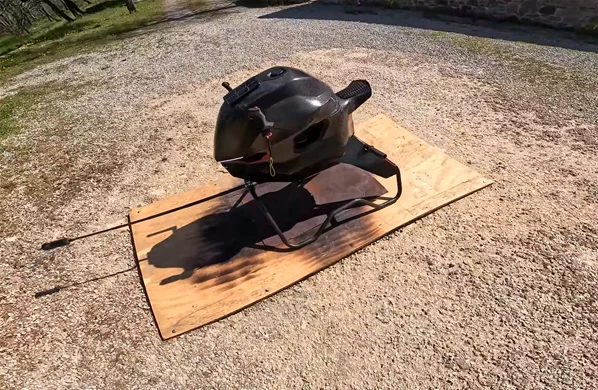 Volonaut Airbike: la moto voladora de 88 mil dólares que alcanza 200 km/h con propulsión a chorro